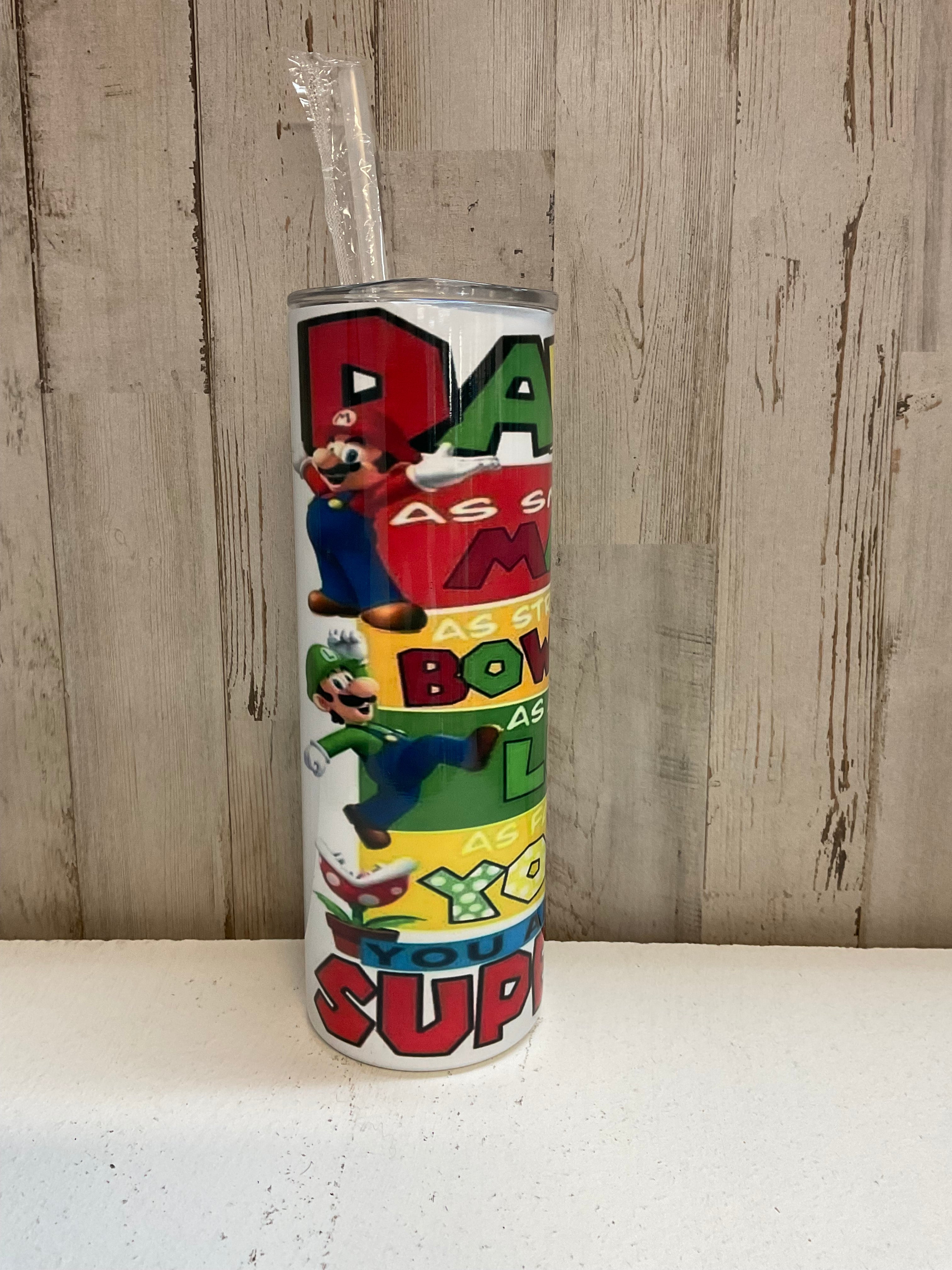 Super Mario Daddy tumbler