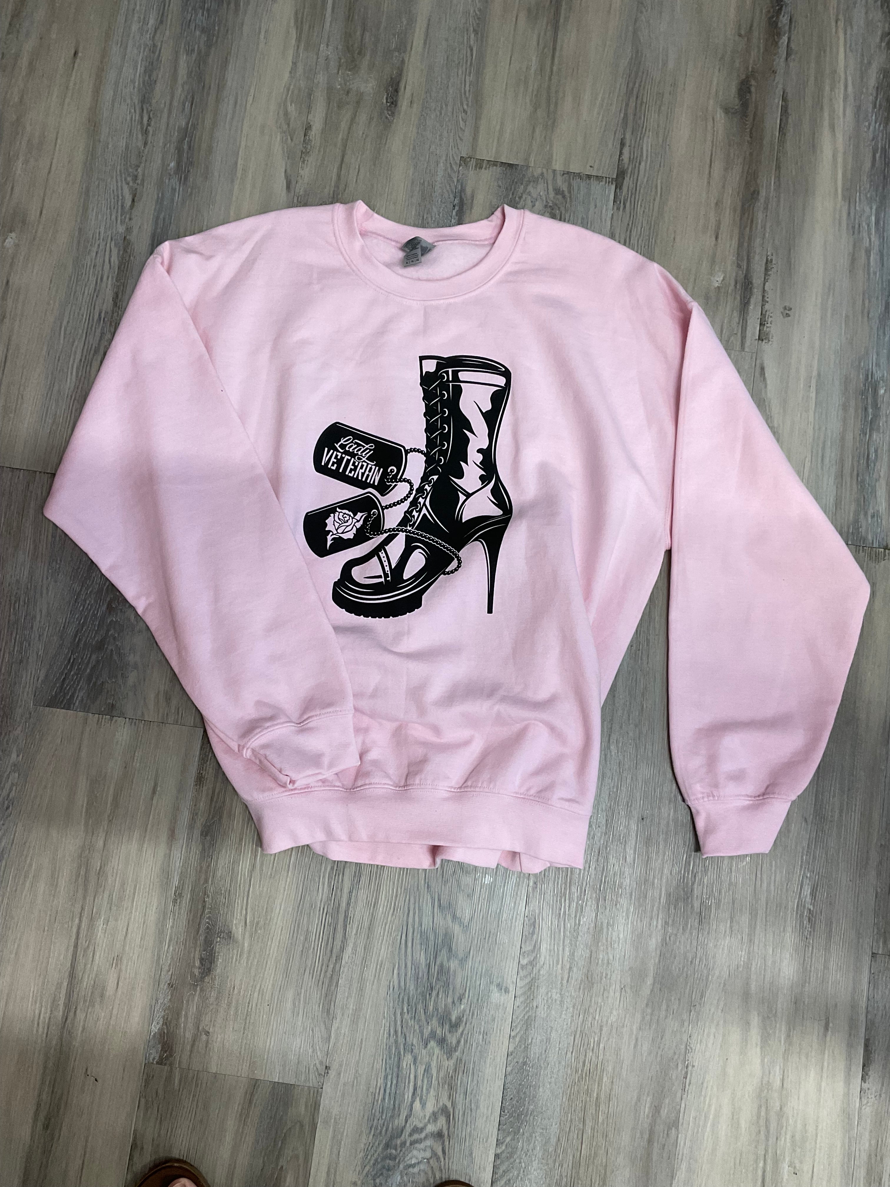 Lady Veteran  Sweatshirt