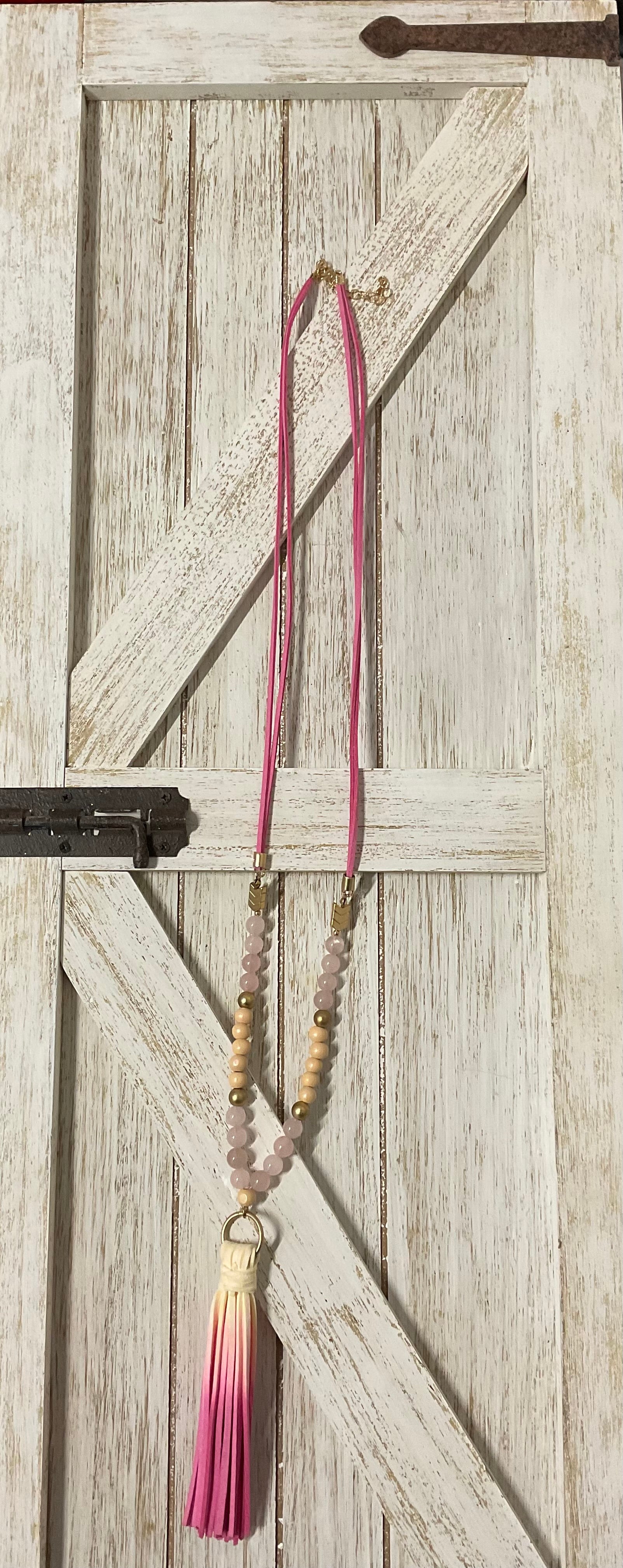 Tassel necklace