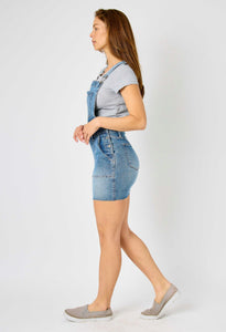 Denim Bib Minidress