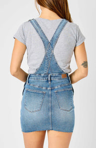 Denim Bib Minidress