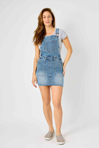 Denim Bib Minidress