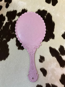 Pink Handheld Mirror