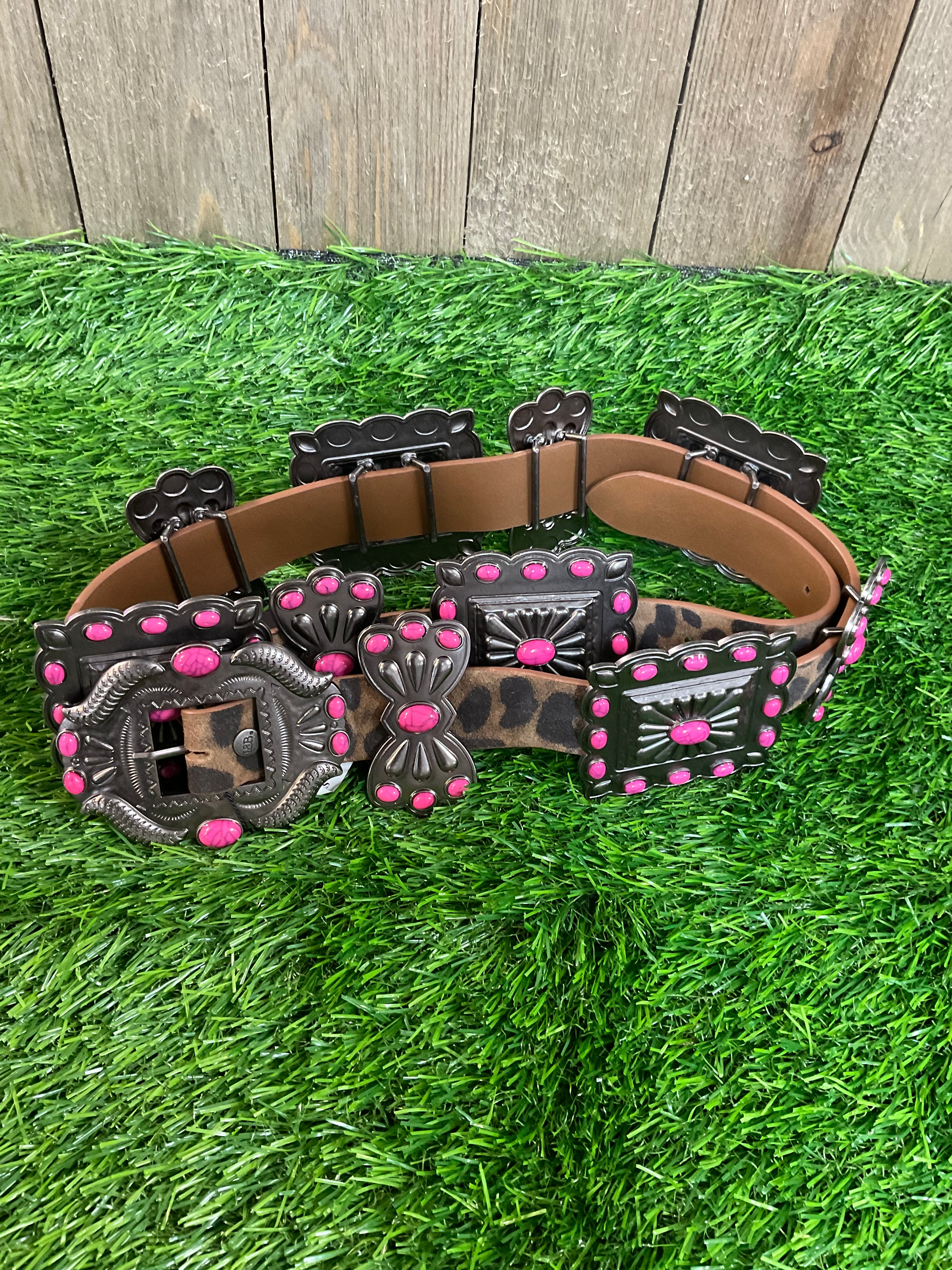 Leo Fuchsia Belt