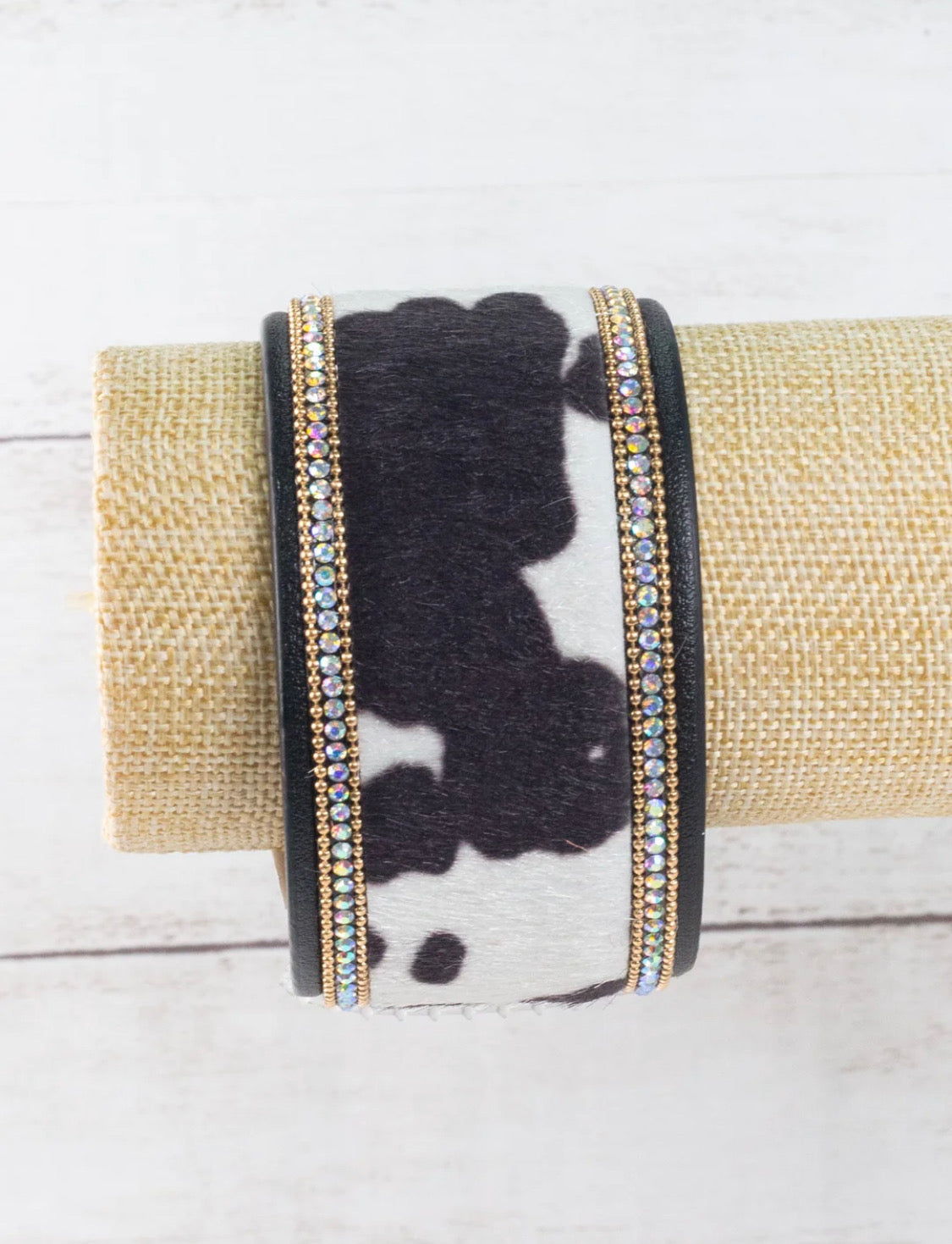 Cow Print Cuff