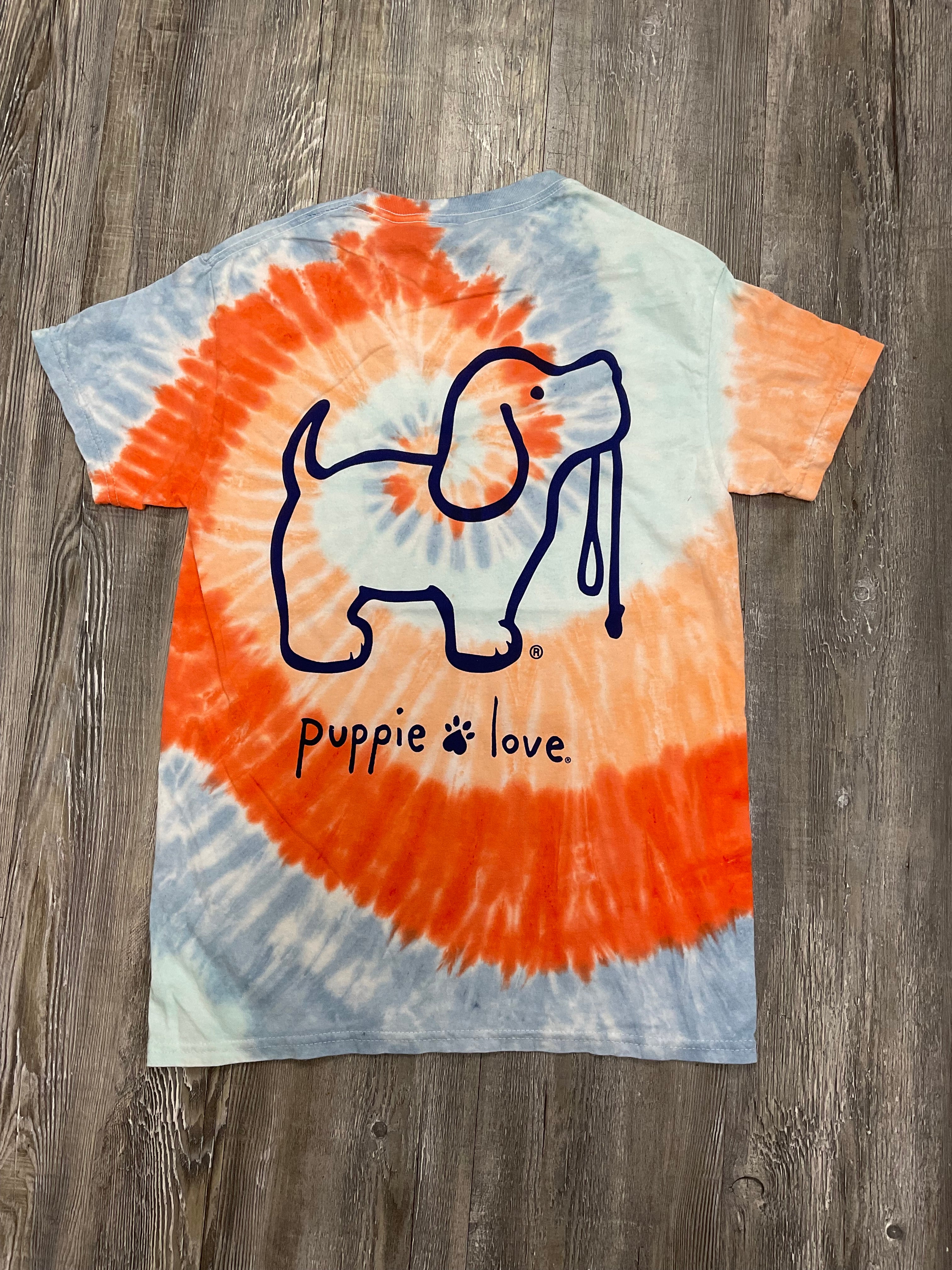 Orange Tie Dye Pup