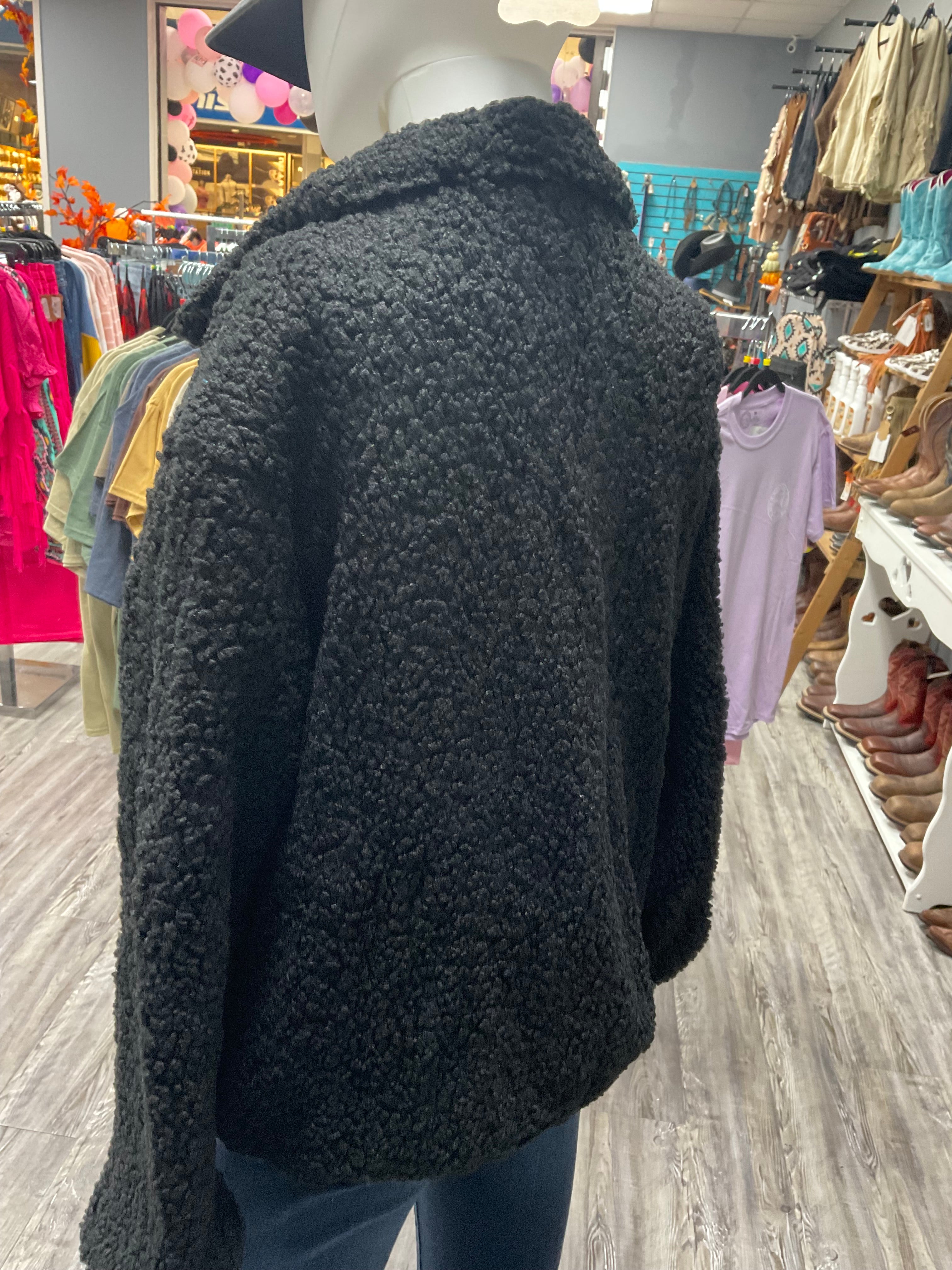 Leopard Sherpa Jacket