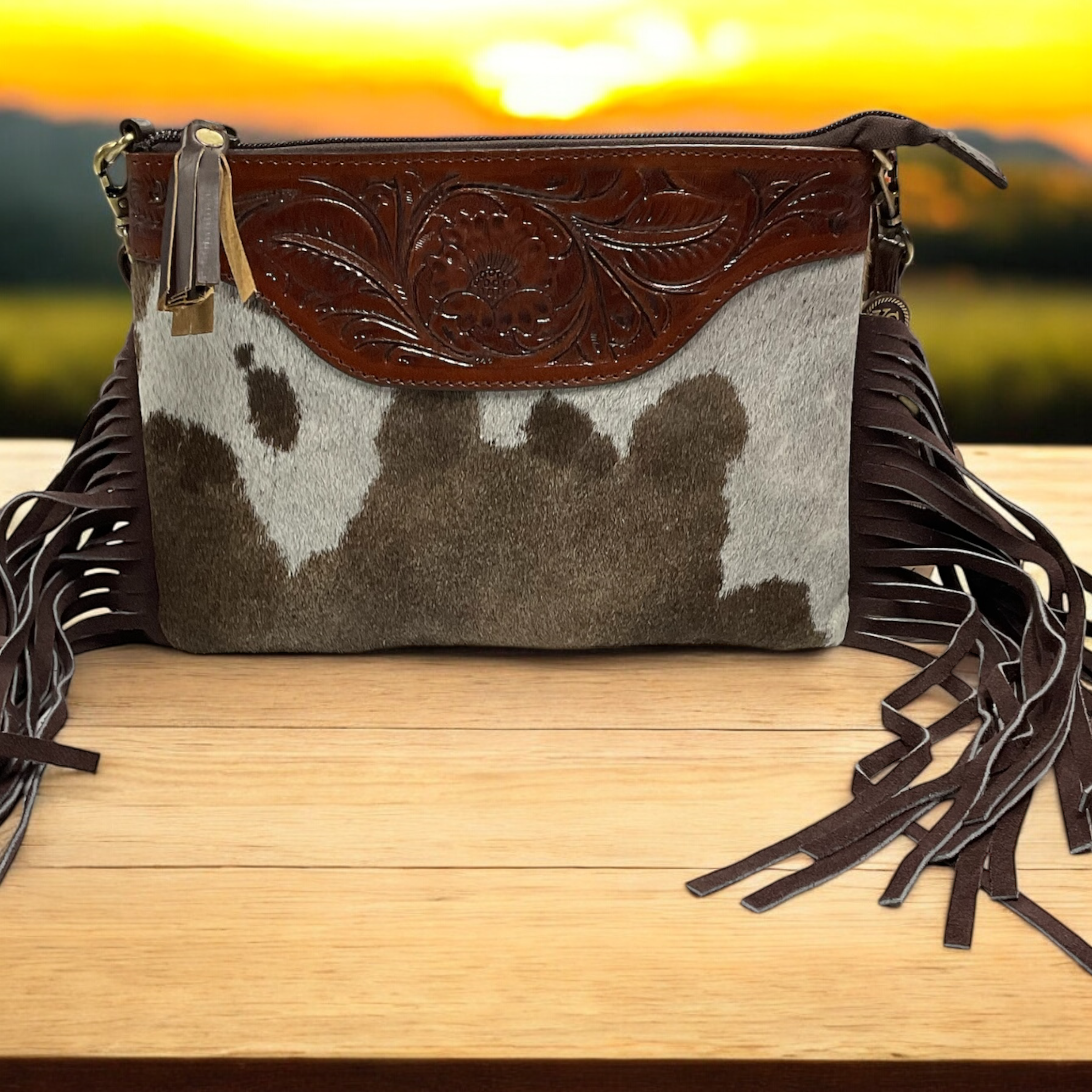 Klassy Cowgirl Fringe Crossbody