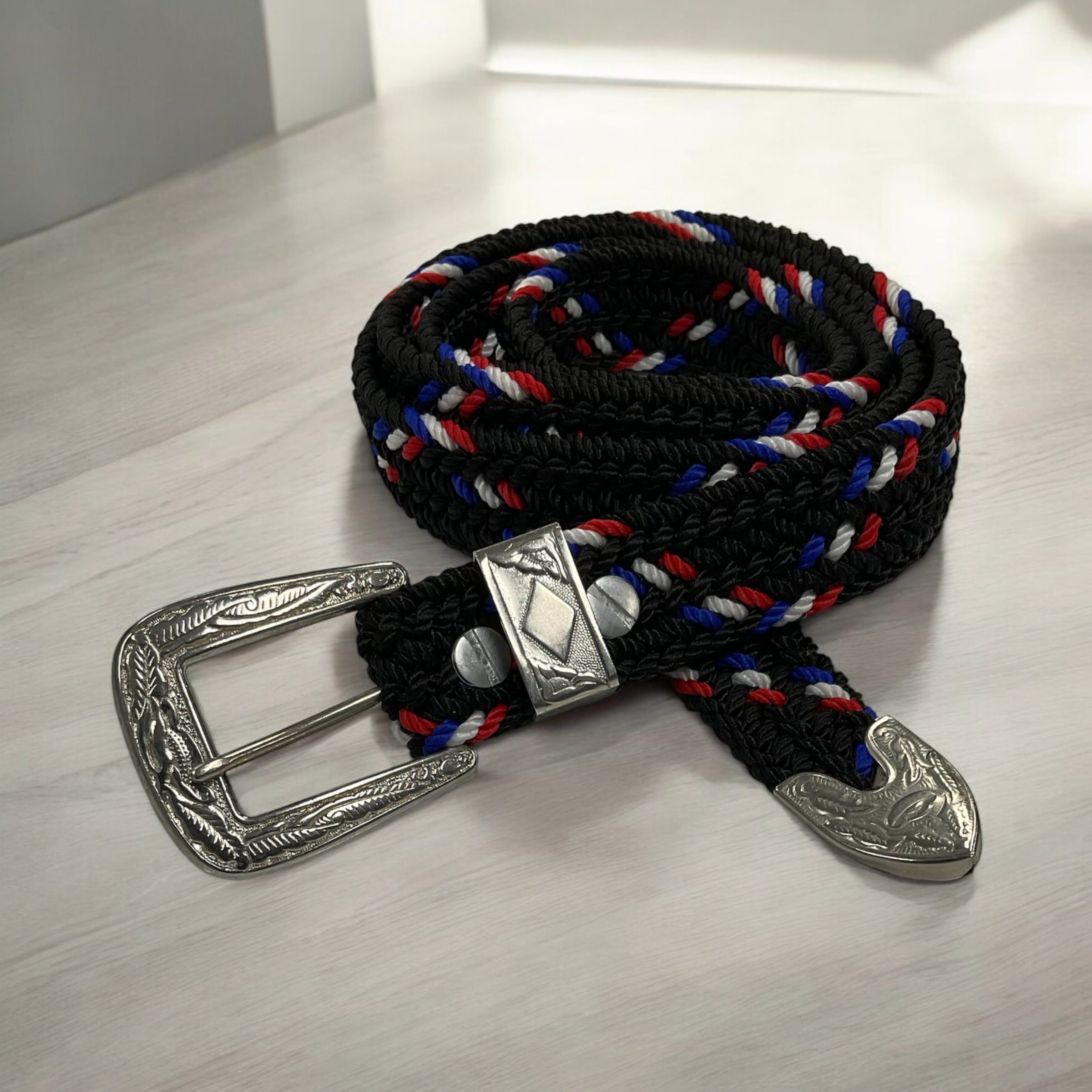 Ladies Western Woven Belt