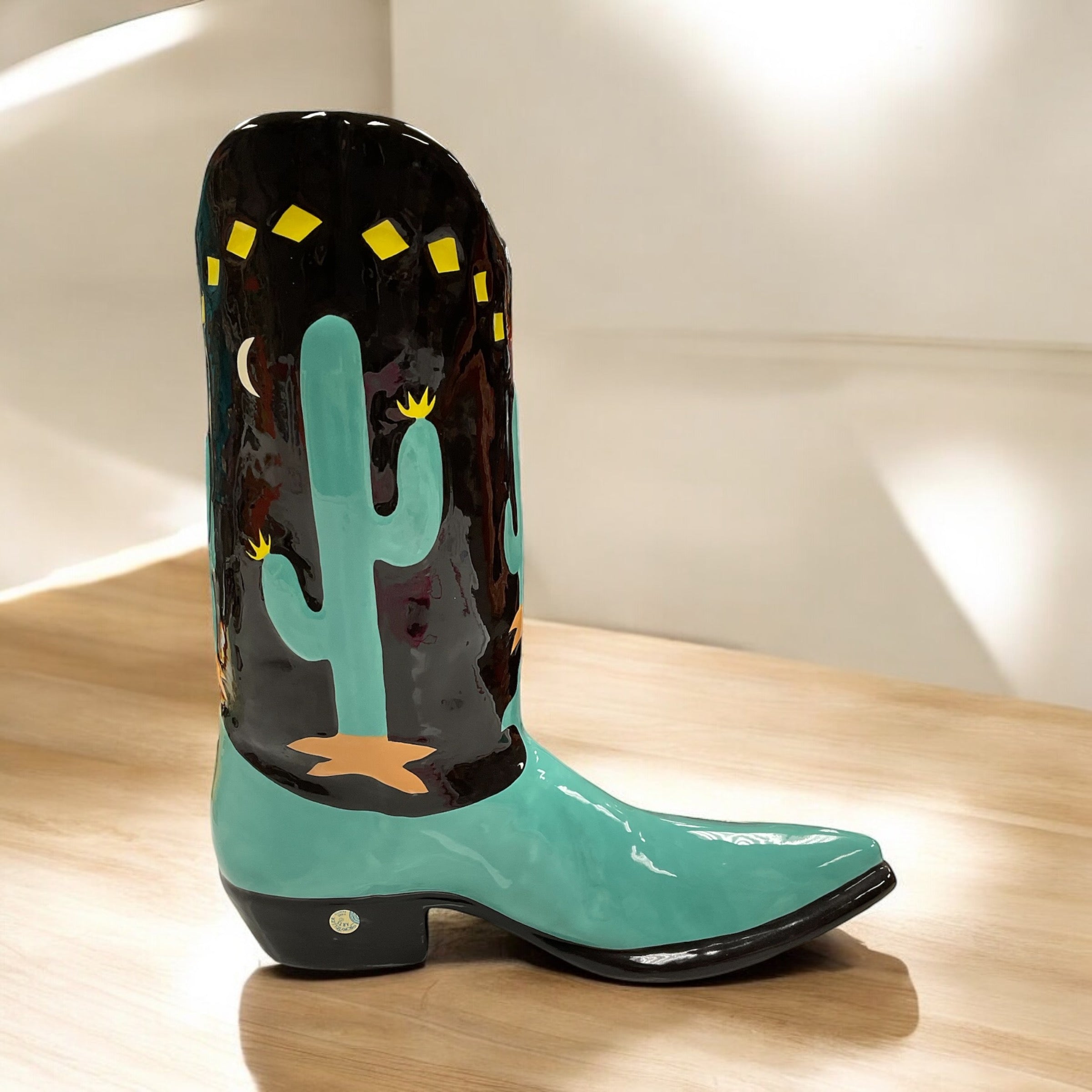 Cowboy Boot Cookie Jar