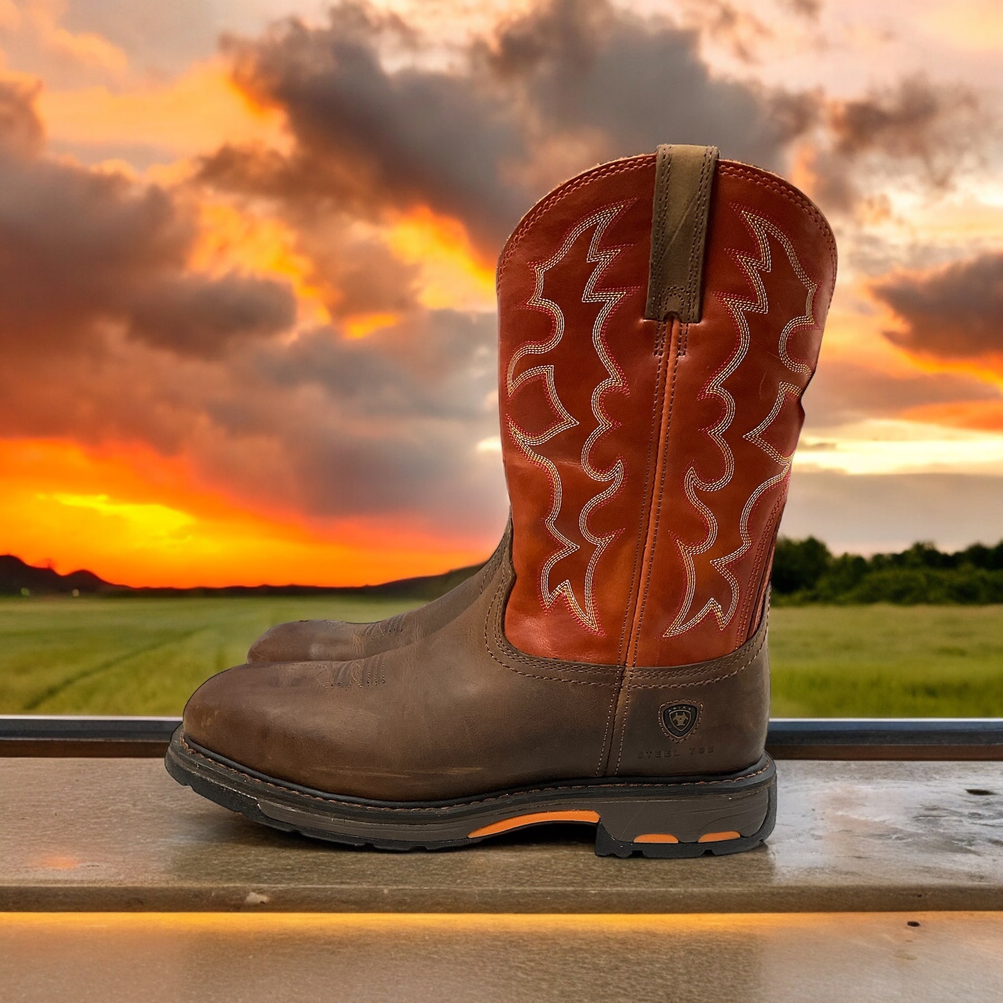 Ariat Work Hog Steel Toe