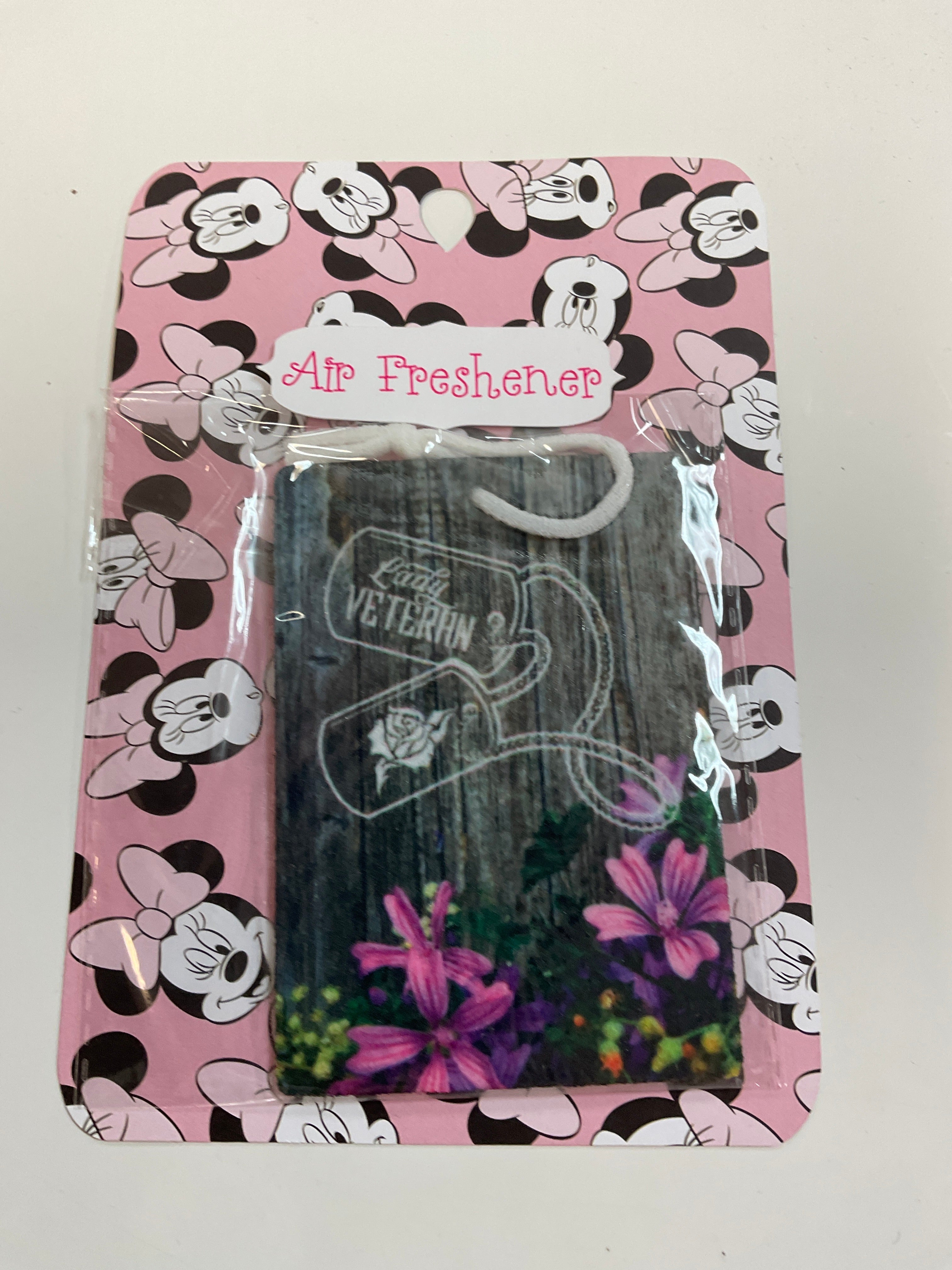 Cotton blossom car air freshener