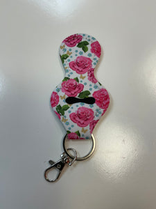 Chapstick holder keychain