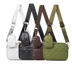 Evelyn quilted crossbody