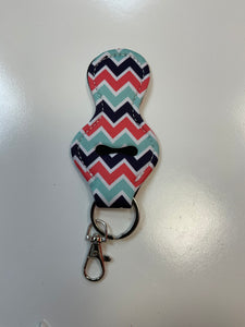 Chapstick holder keychain